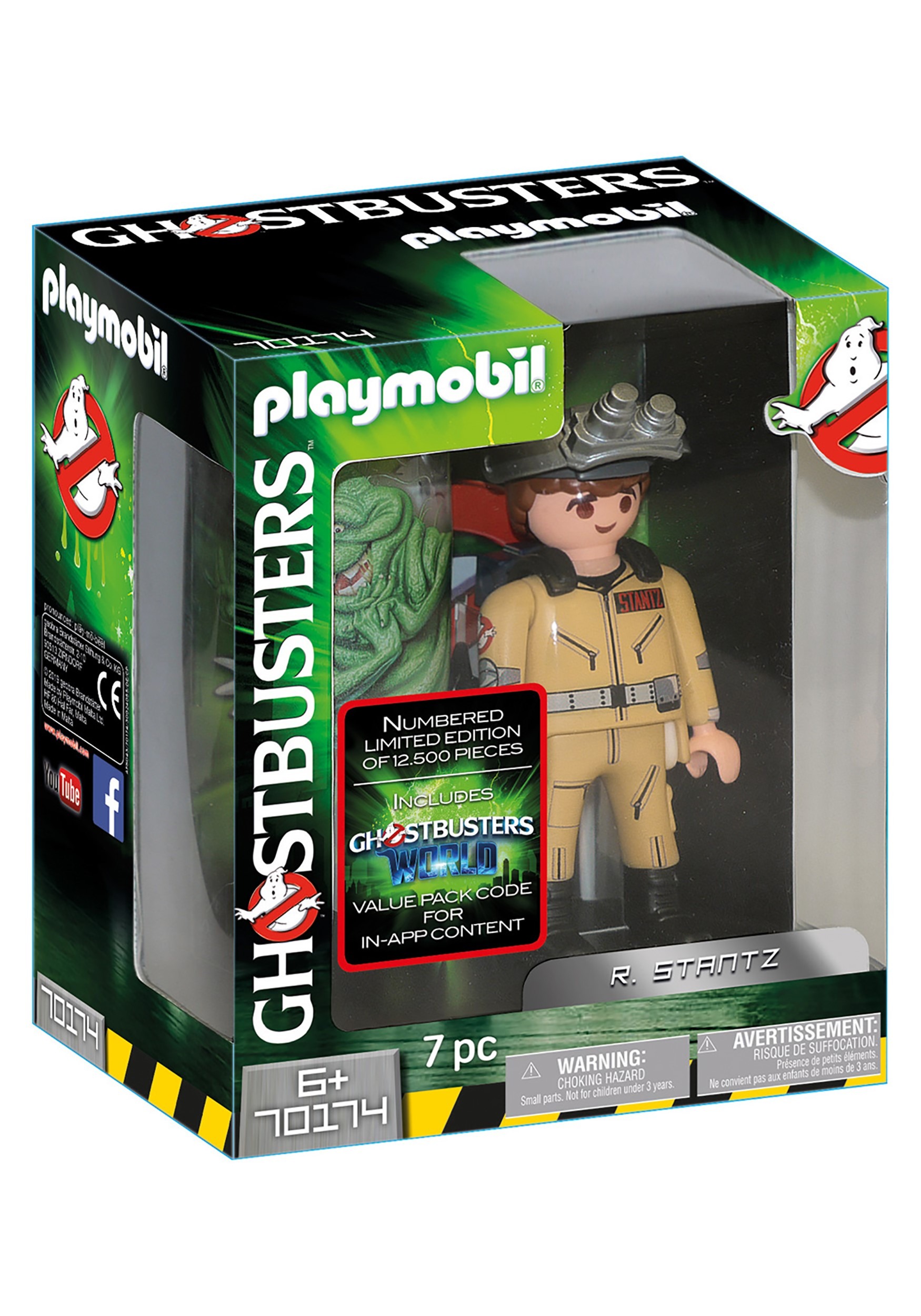 Ghostbusters Playmobil Collector's Edition R. Stantz