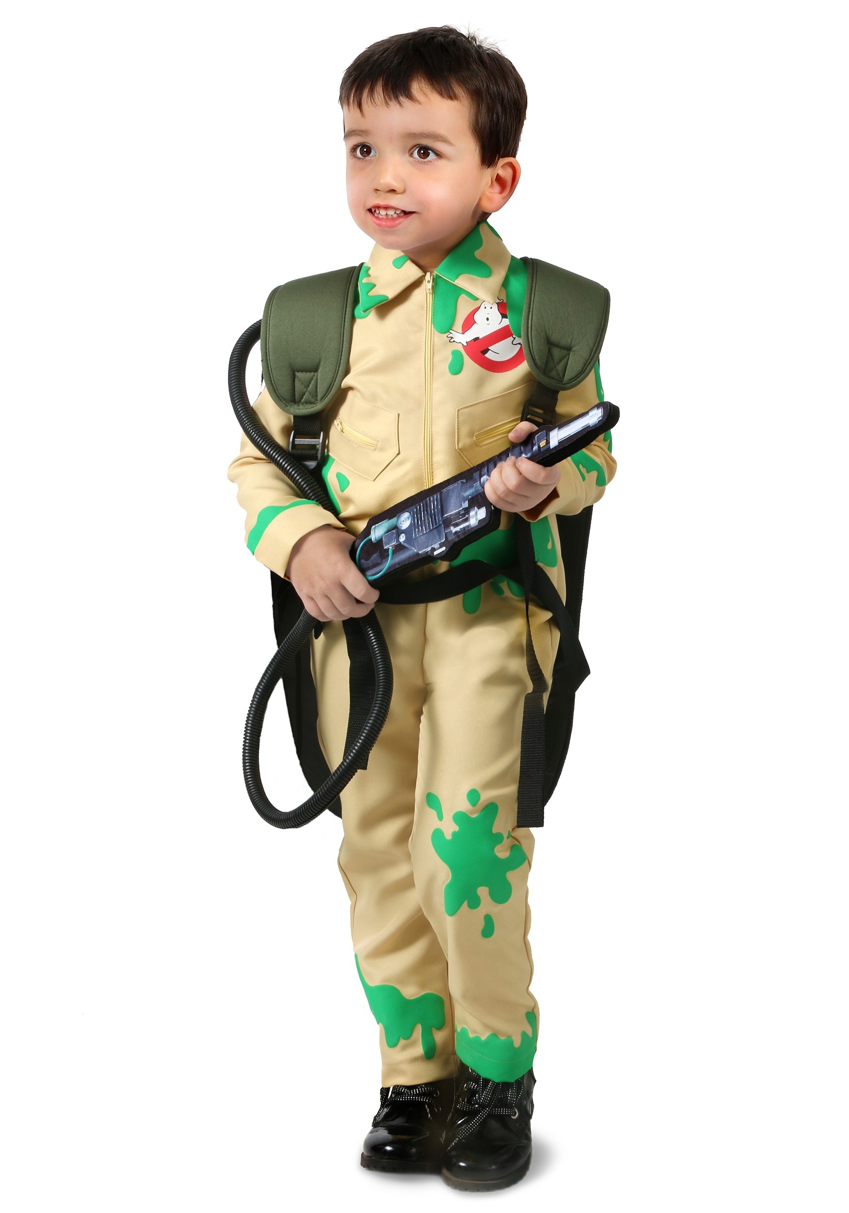 Ghostbusters Slime Covered Ghostbuster Costume for Kid's