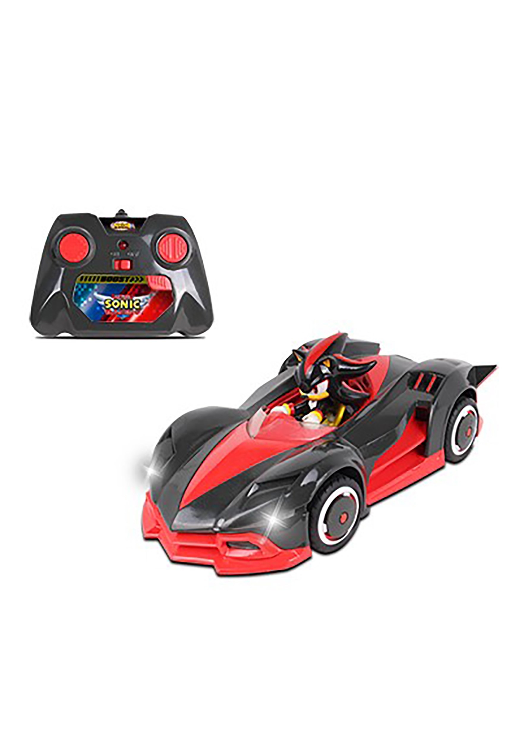 Shadow Sonic the Hedgehog R/C Car w/ Turbo Boost