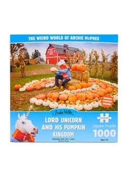 Lord Unicorn And His Pumpkin Kingdom Jigsaw Puzzle