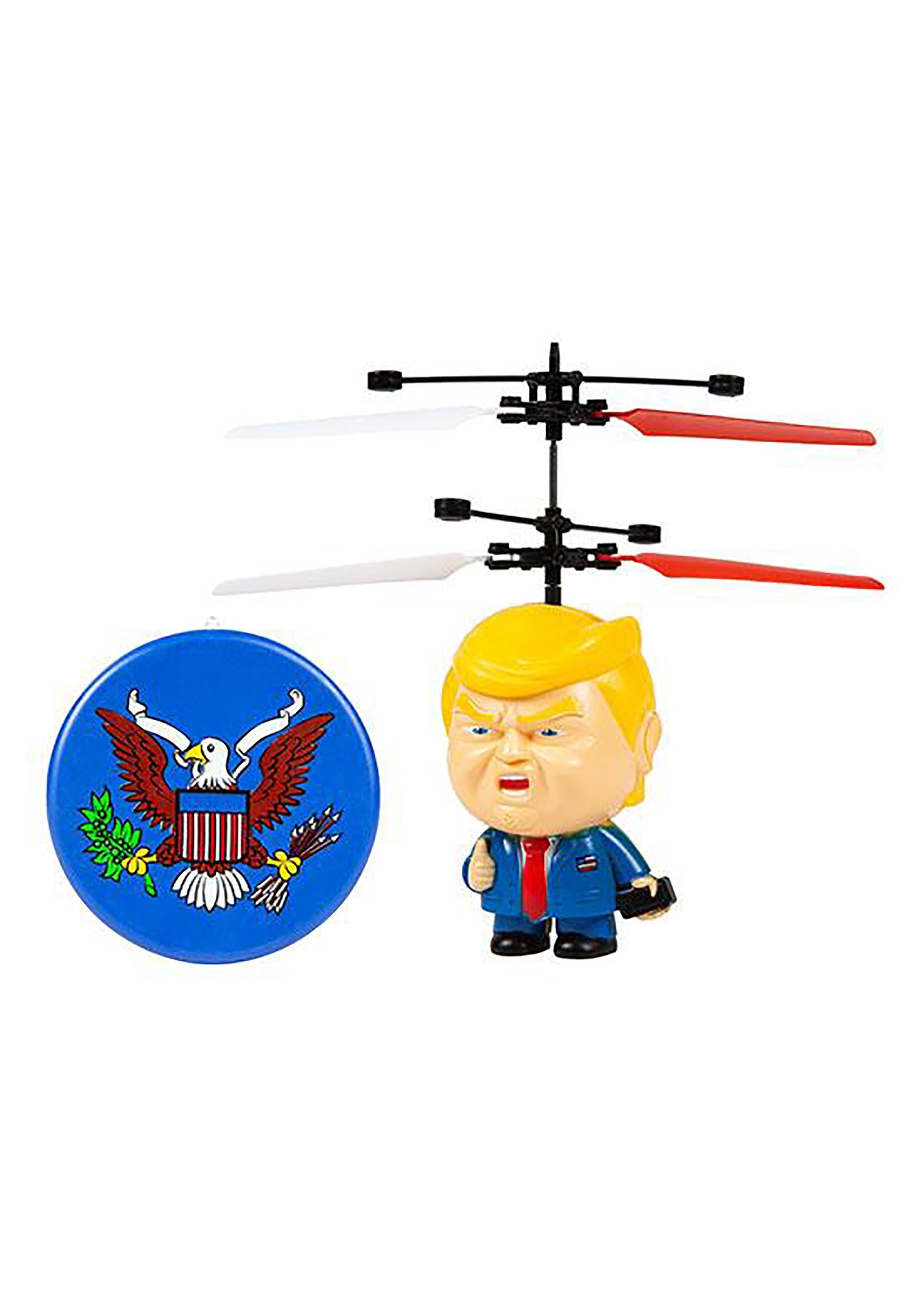 Donald Trump Motion Sensing 3.5 Inch UFO Remote Control Helicopter