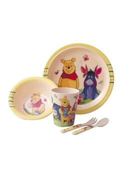 Winnie the Pooh Springtime Fun 5pc Dinnerware Set