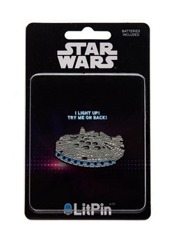 Star Wars Millennium Falcon Light Up Pin