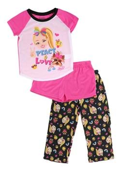Jojo Siwa Sleepwear Short 3 Piece Set