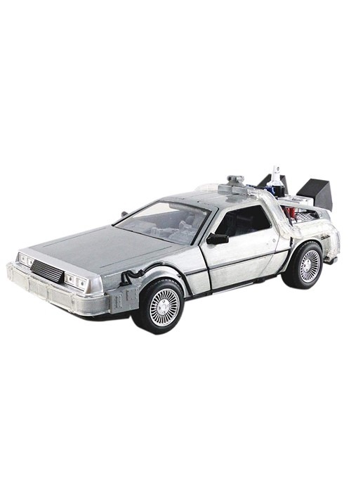 Back to the Future Time Machine Delorean 1:24 Scale Die Cast