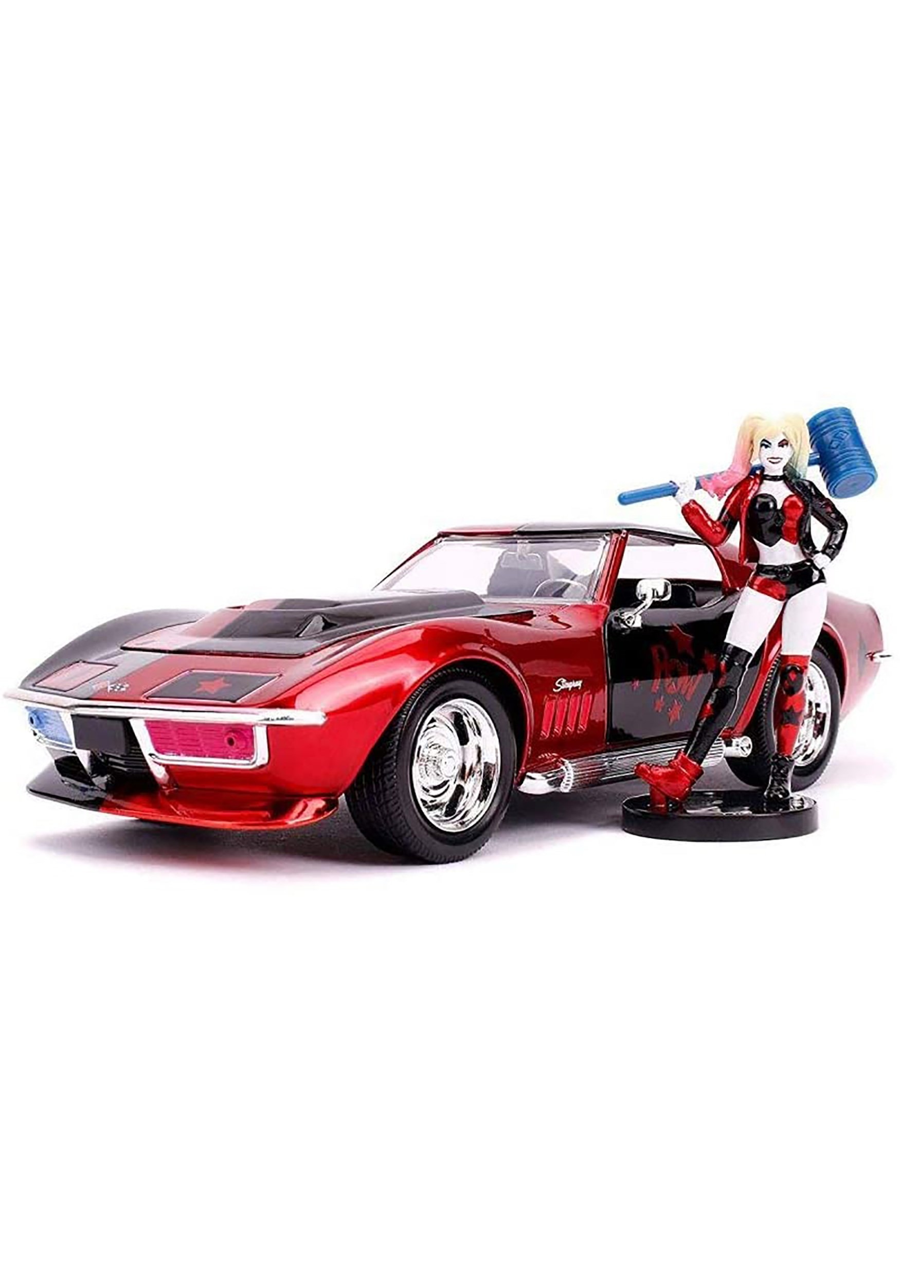 1969 Chevy Corvette Sting ray with Harley Quin 1:24