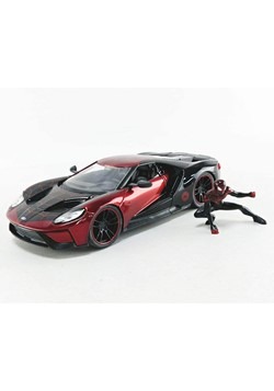 2017 Ford GT w Spider Man Miles Morale Figure