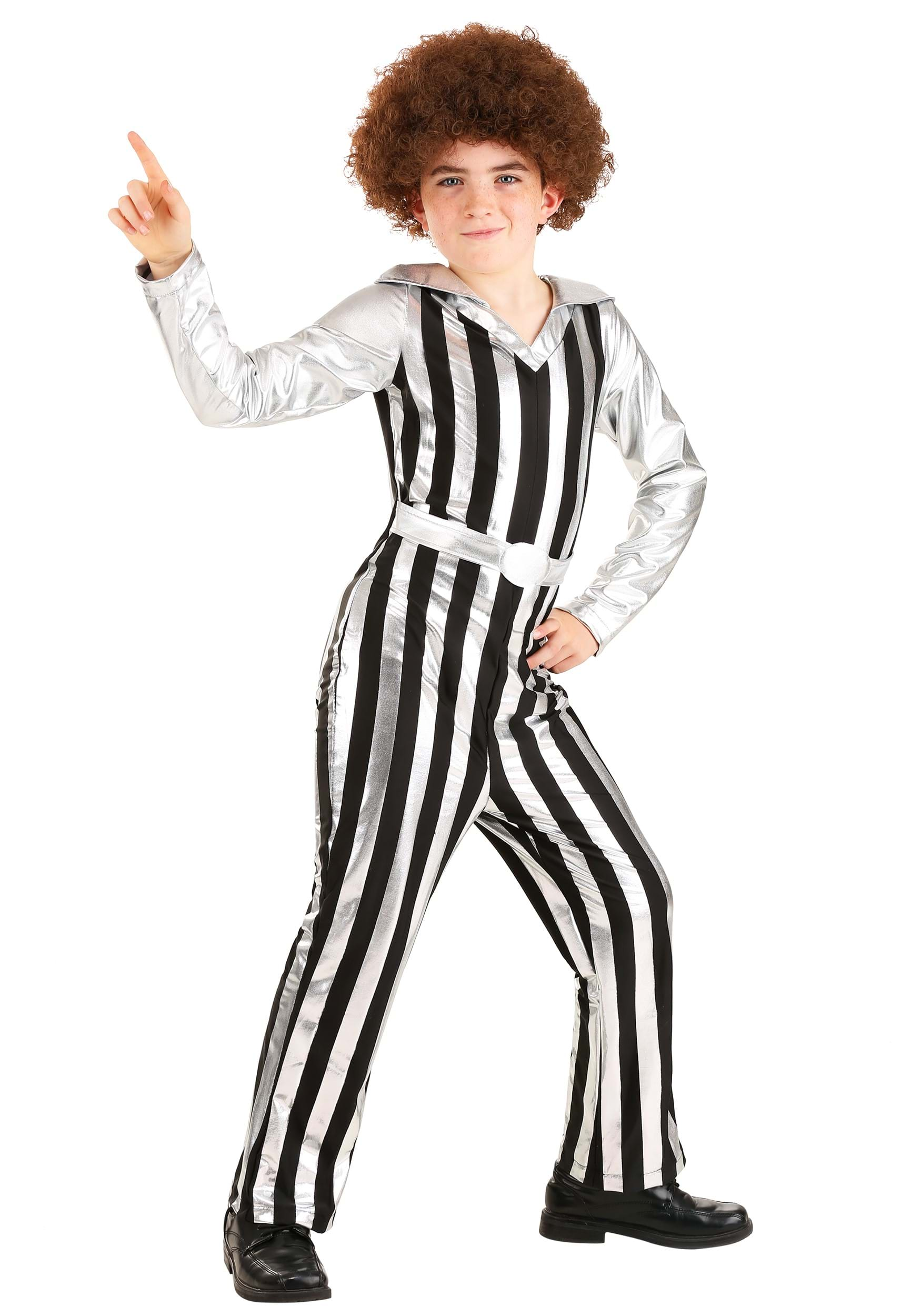 Dazzling Disco Dude Kid's Costume , Kid's Decades Costumes