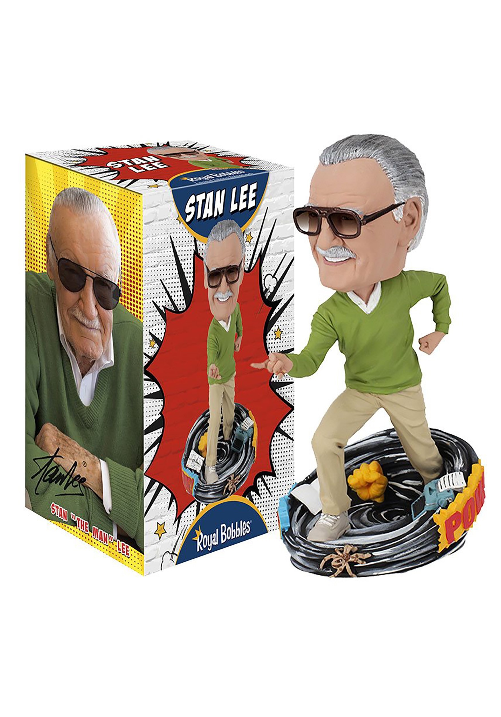 Stan Lee Bobblehead Figure