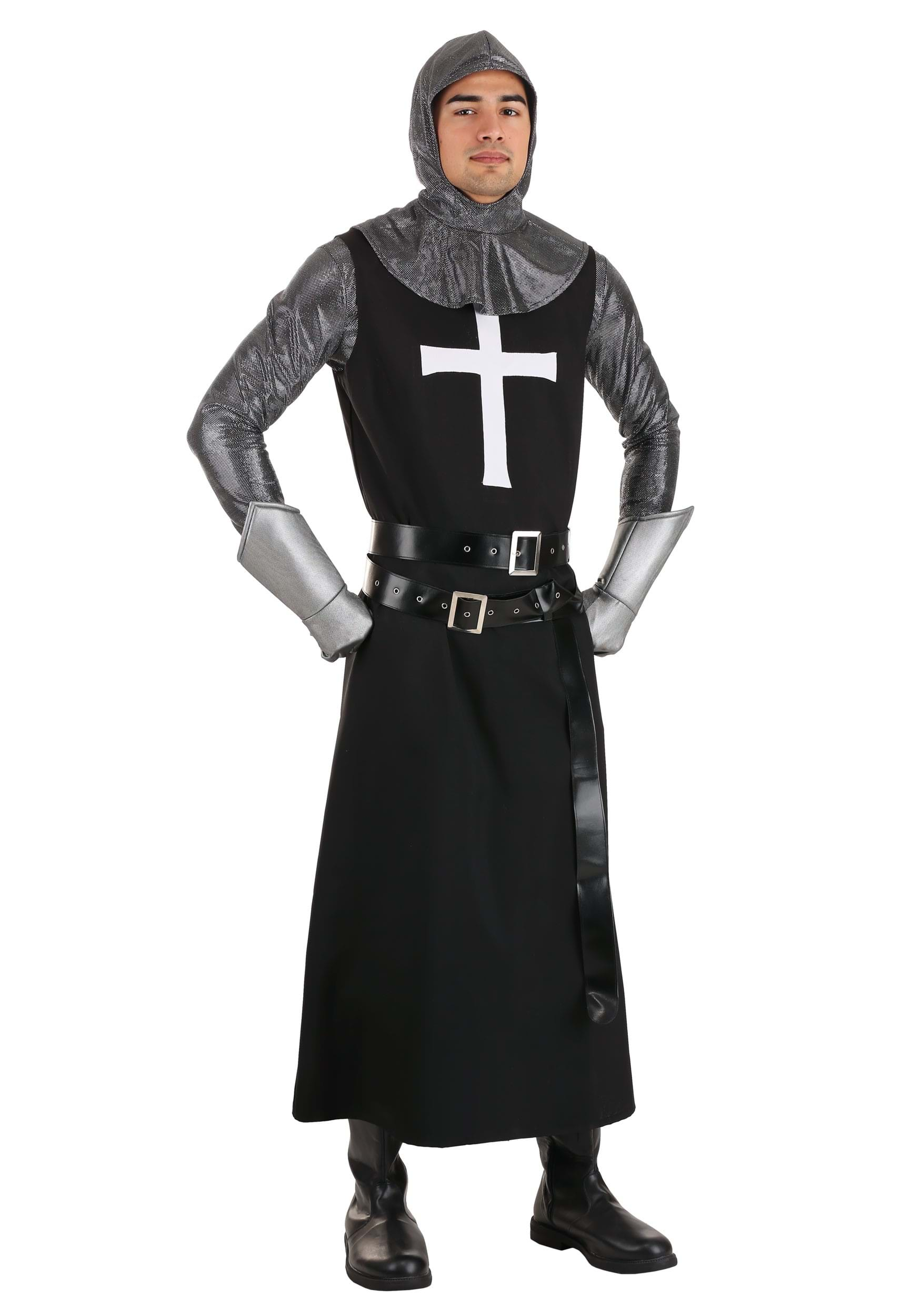 Exclusive Men's Dark Crusader Costume , Knight Costumes