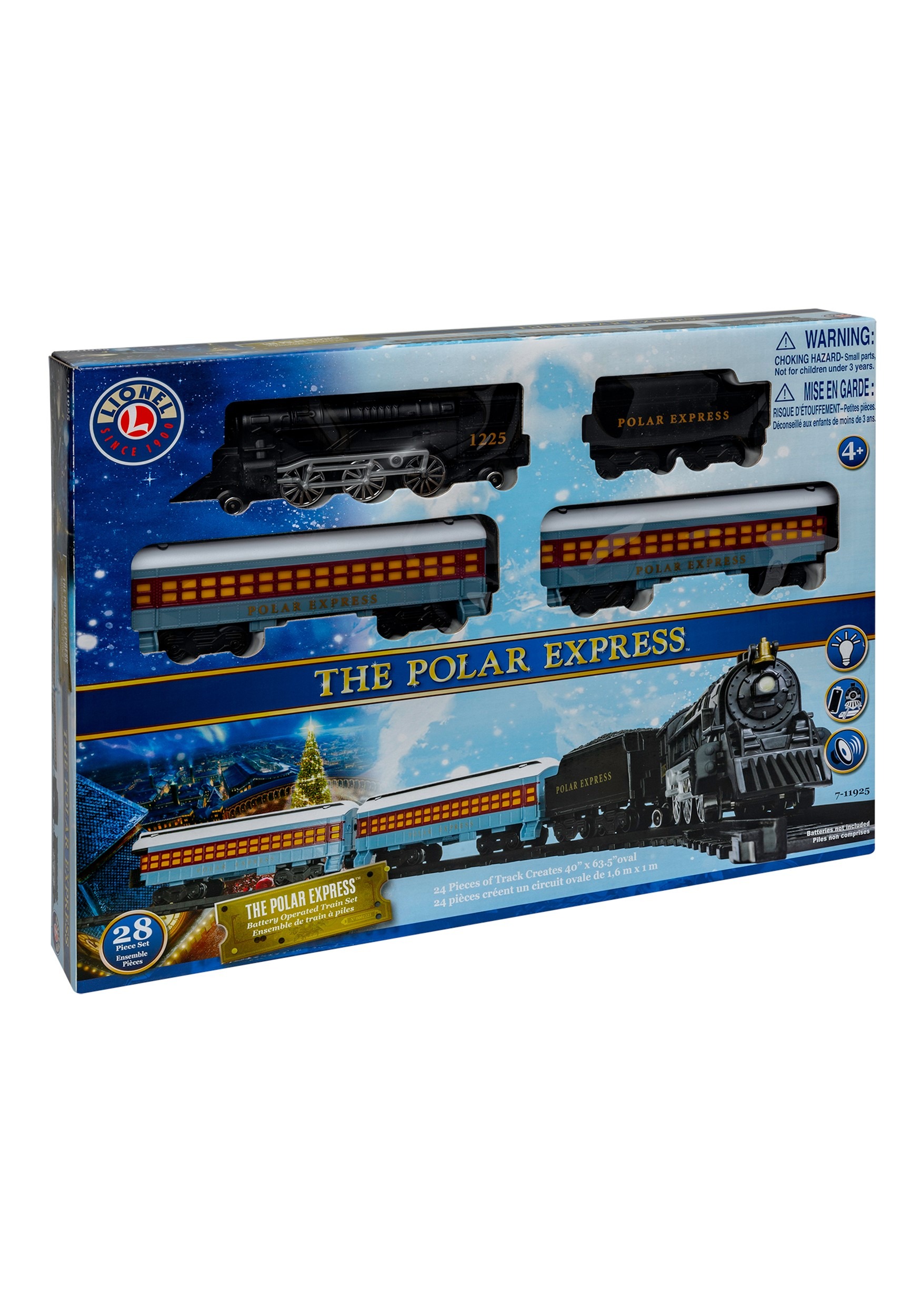 toy polar express train