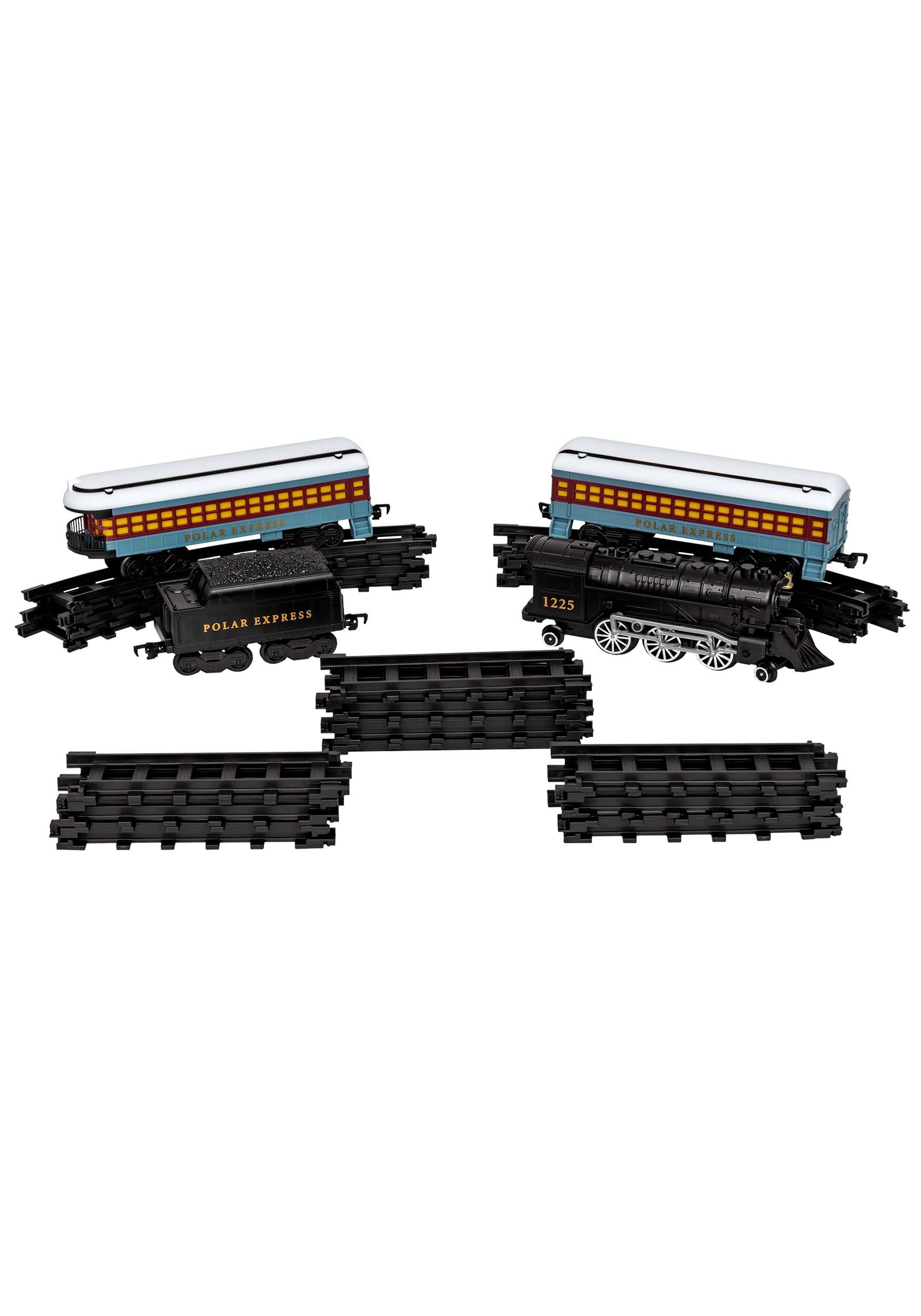 mini polar express train set