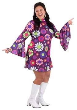 Women's Plus Size Fringe Hippie Costume 