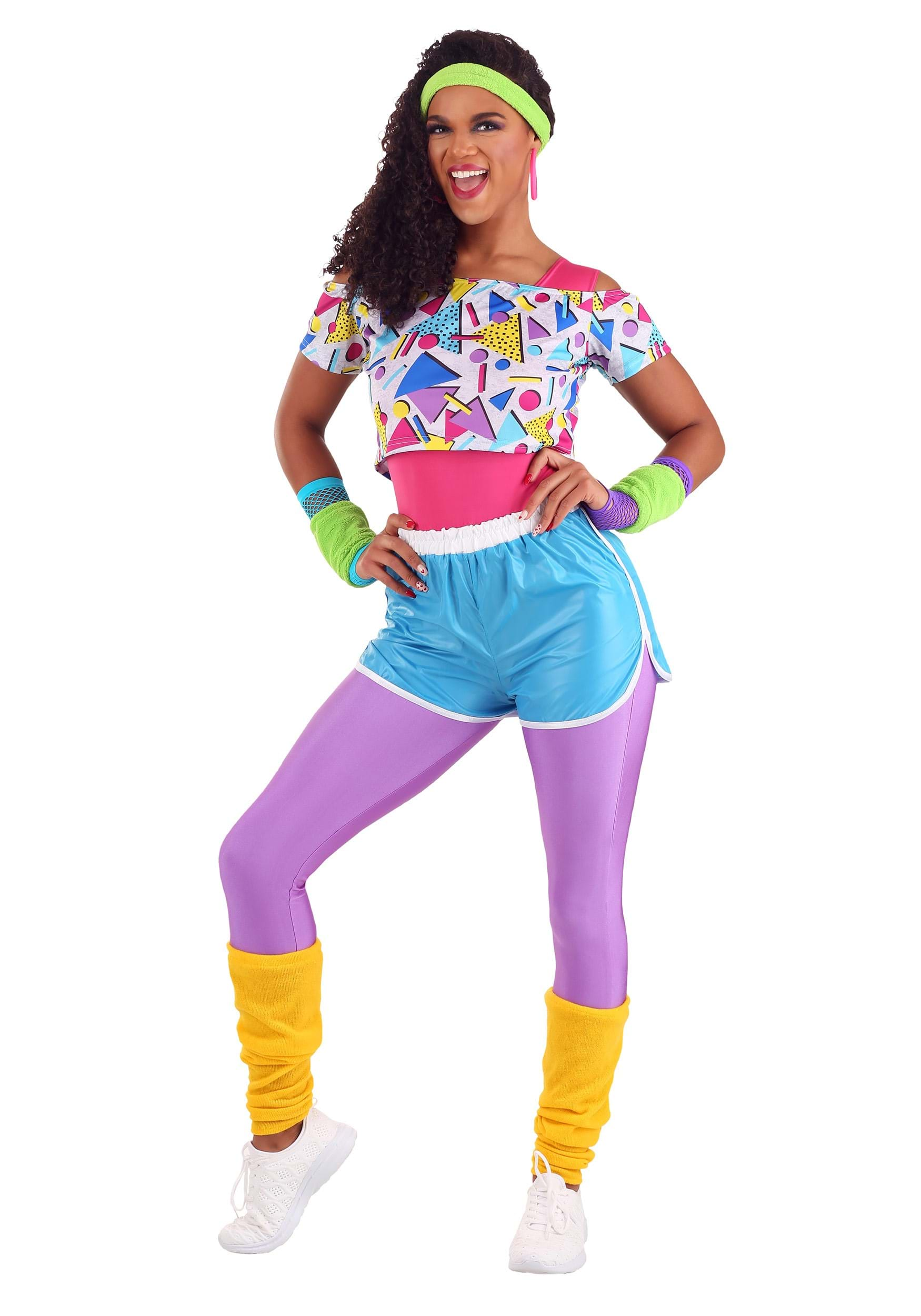 Work It Out Women's 80s Costume