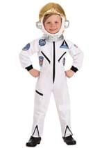 Toddler White Astronaut Jumpsuit Costume