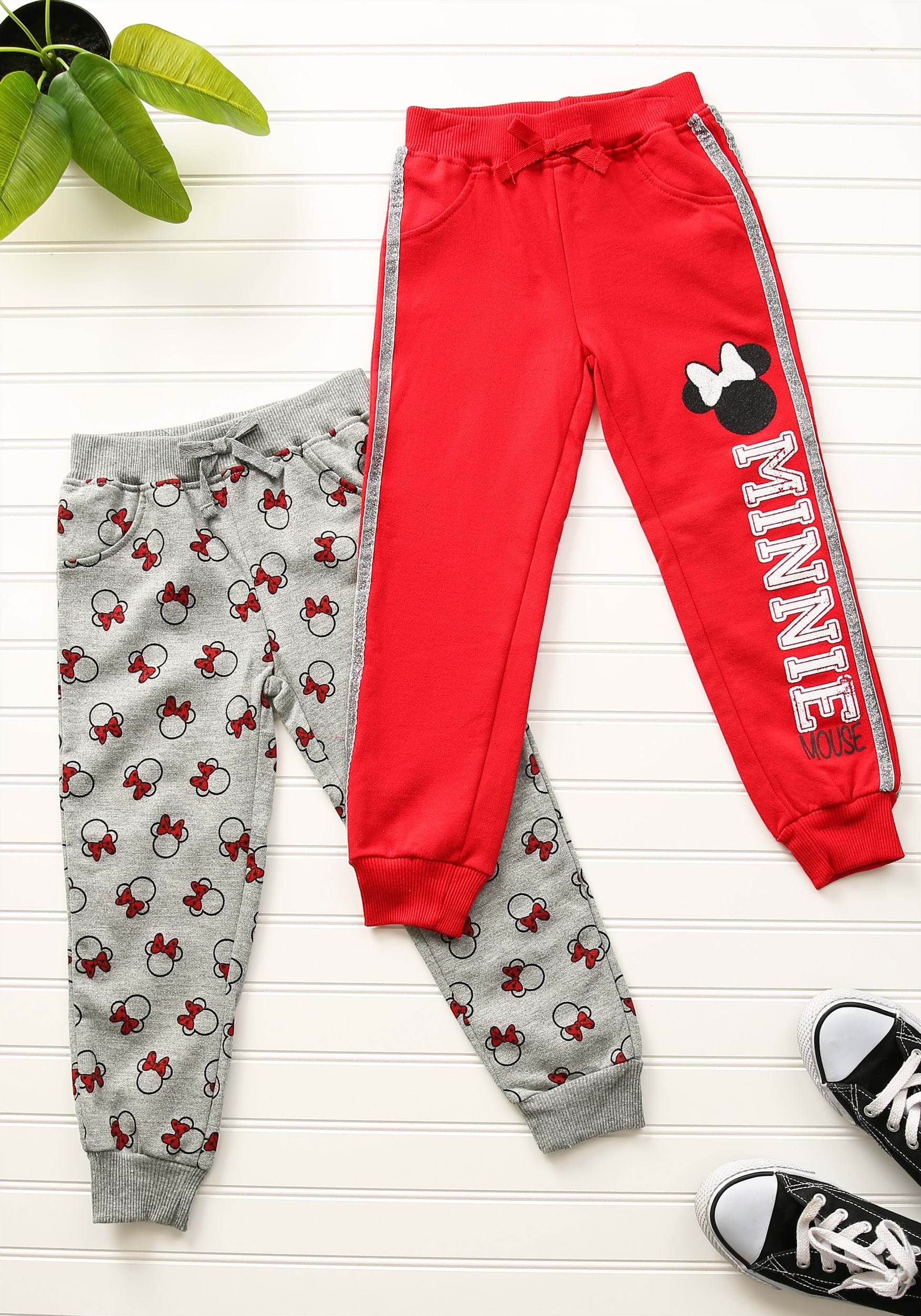 2 Pack Minnie Mouse Joggers for Toddlers