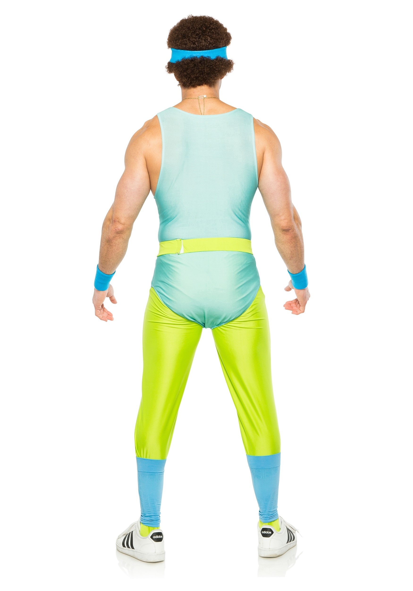 80's Gym Instructor Costume For Men , 80s Workout Costume