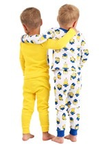 Toddler Minions 4 Piece Sleepwear Set Alt 1