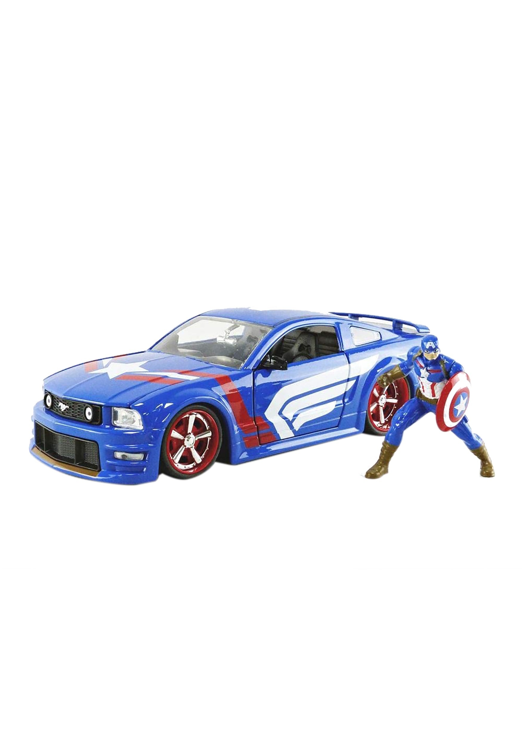 1:24 Scale 2006 Ford Mustang GT w/ Captain America
