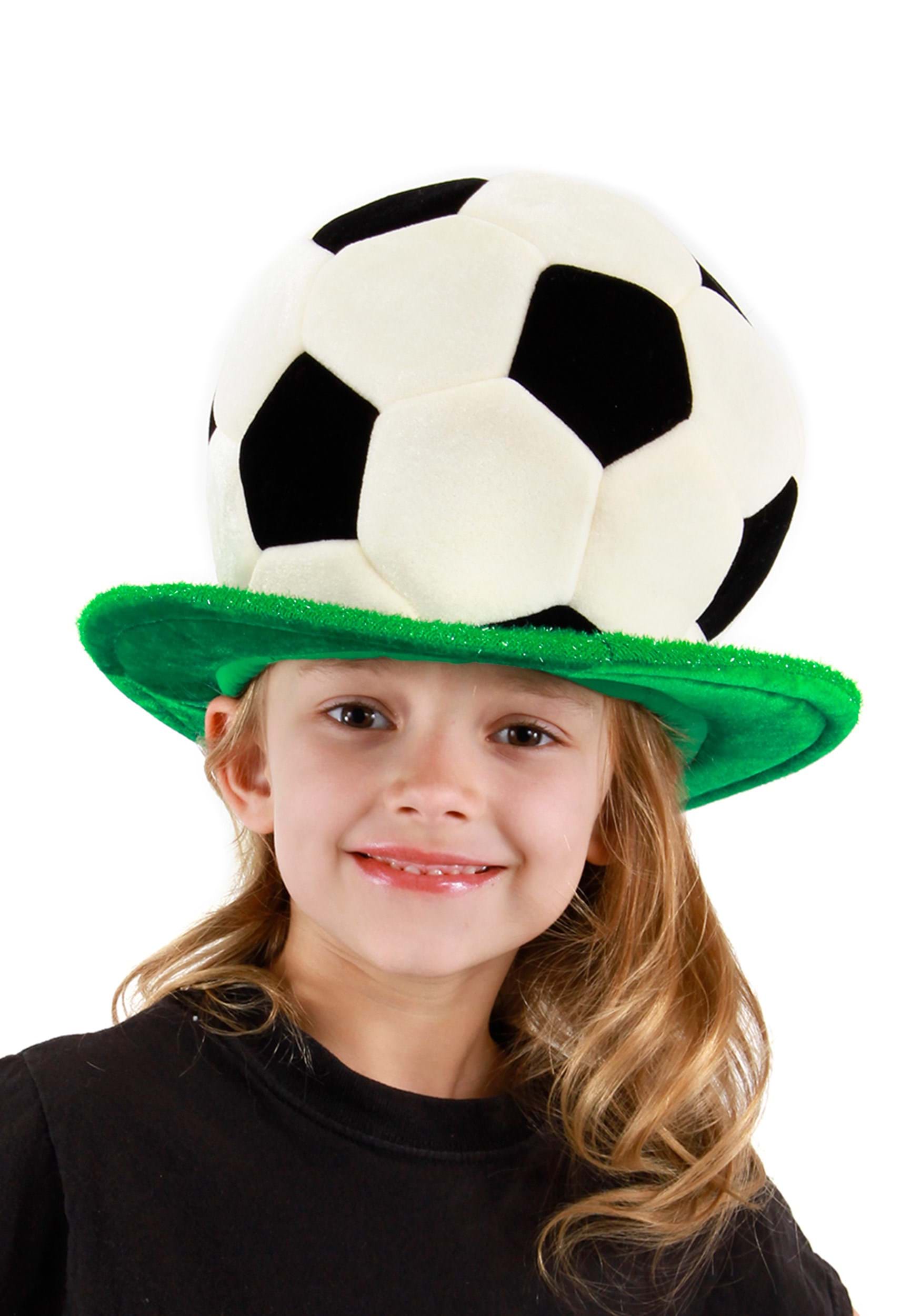Soccer Ball Plush Costume Hat