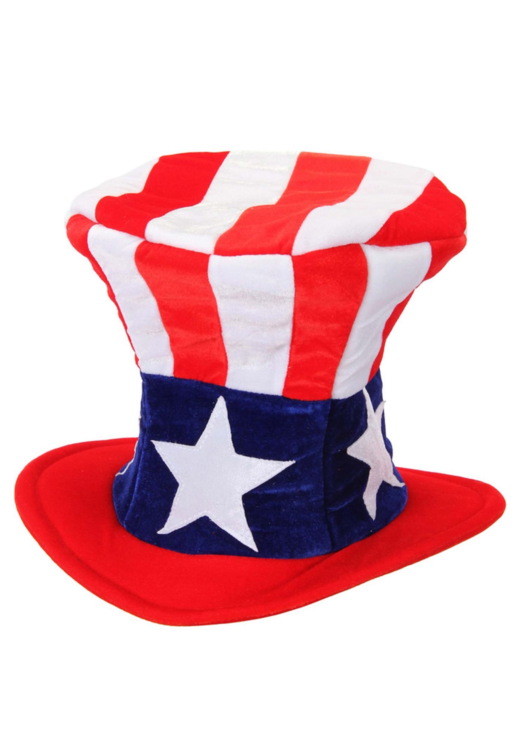Large Uncle Sam Plush Hat