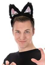 Light Up Black Cat LumenEars Headband Alt 2