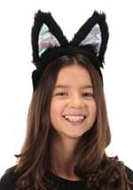 Light Up Black Cat LumenEars Headband Alt 3