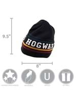 Hogwarts Reversible Knit Beanie Alt 4