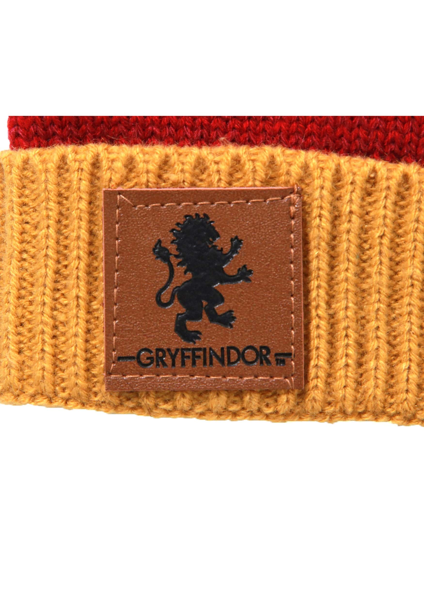 Gryffindor Stripped Knit Beanie