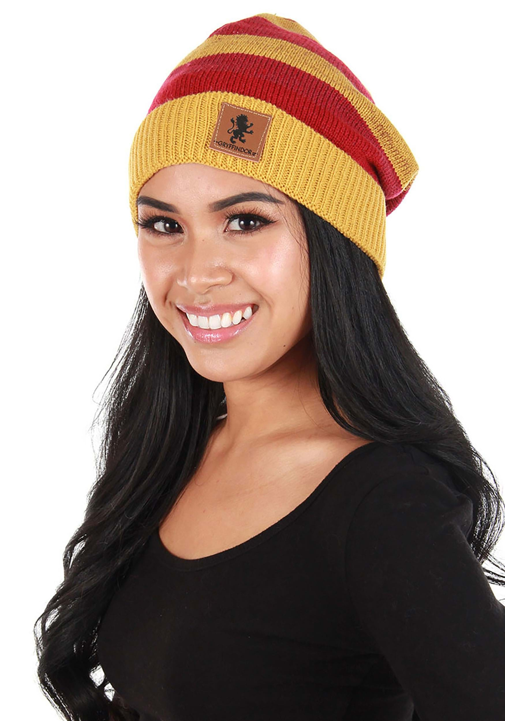 Gryffindor Stripped Knit Beanie