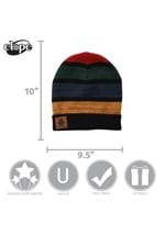 Hogwarts Heathered Knit Beanie Alt 4