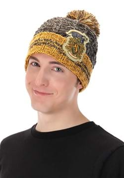 Hufflepuff Heathered Pom Beanie Alt 2