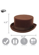 Brown John Bull Hat Alt 5