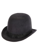 Black Derby Hat Alt 1