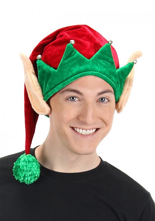 Adult Costume Elf Soft Hat with Ears