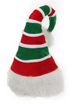 Adult Soft Santa Ridged Costume Hat Alt 2