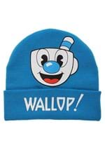 Mugman Printed Folded Cuff Knitted Winter Hat Alt 1