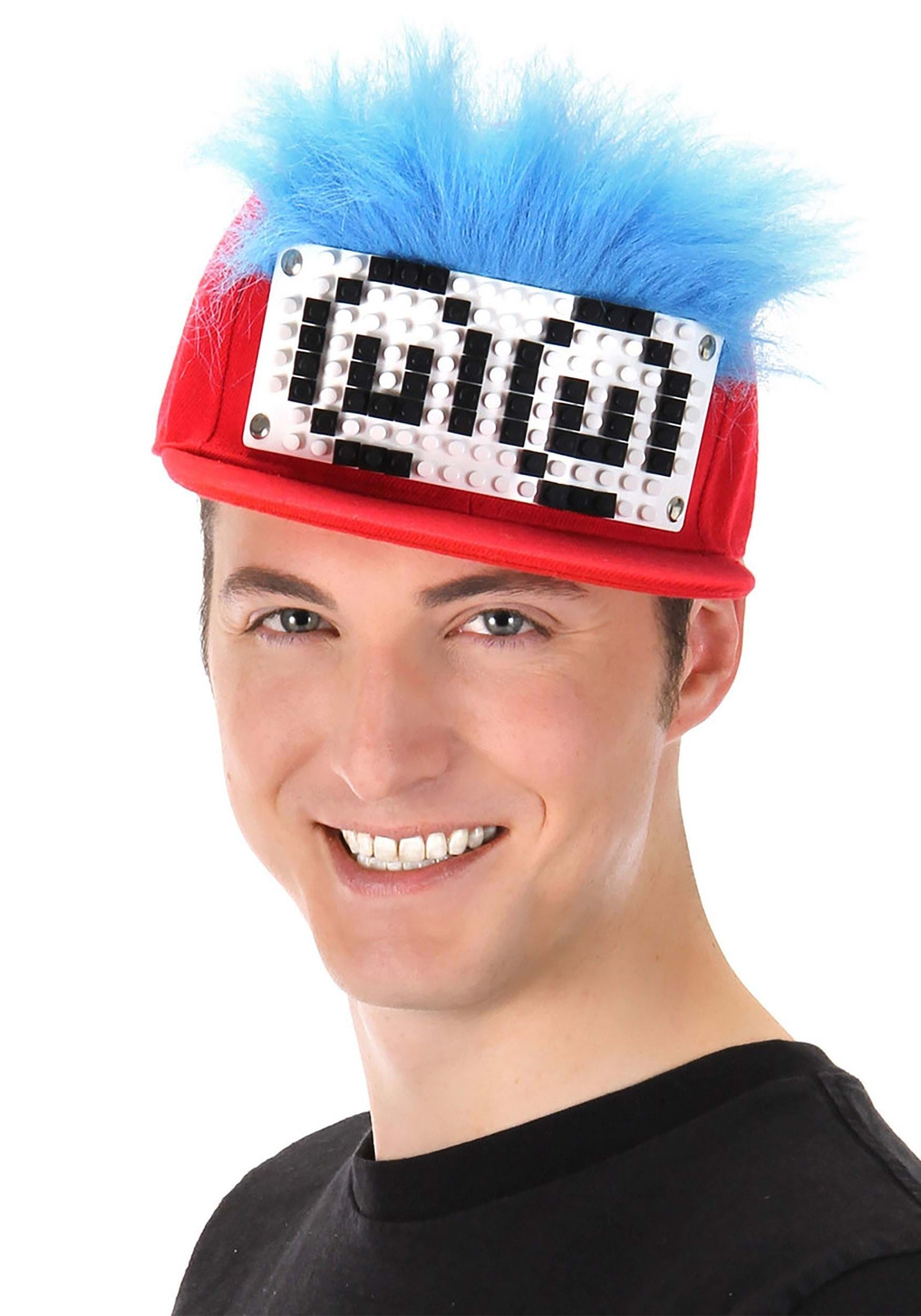 Thing 1&2 Bricky Blocks Build-On Snapback Hat Kit