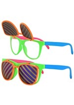 Neon Flip Up Glasses Alt 3