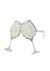 Adult Wine Goblet Eyeglasses Clear/Yellow Alt 1