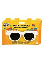 Bricky Blocks White Glasses 4