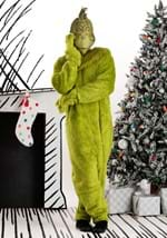 The Grinch Deluxe Men's Jumpsuit w/ Latex Mask Alt 1