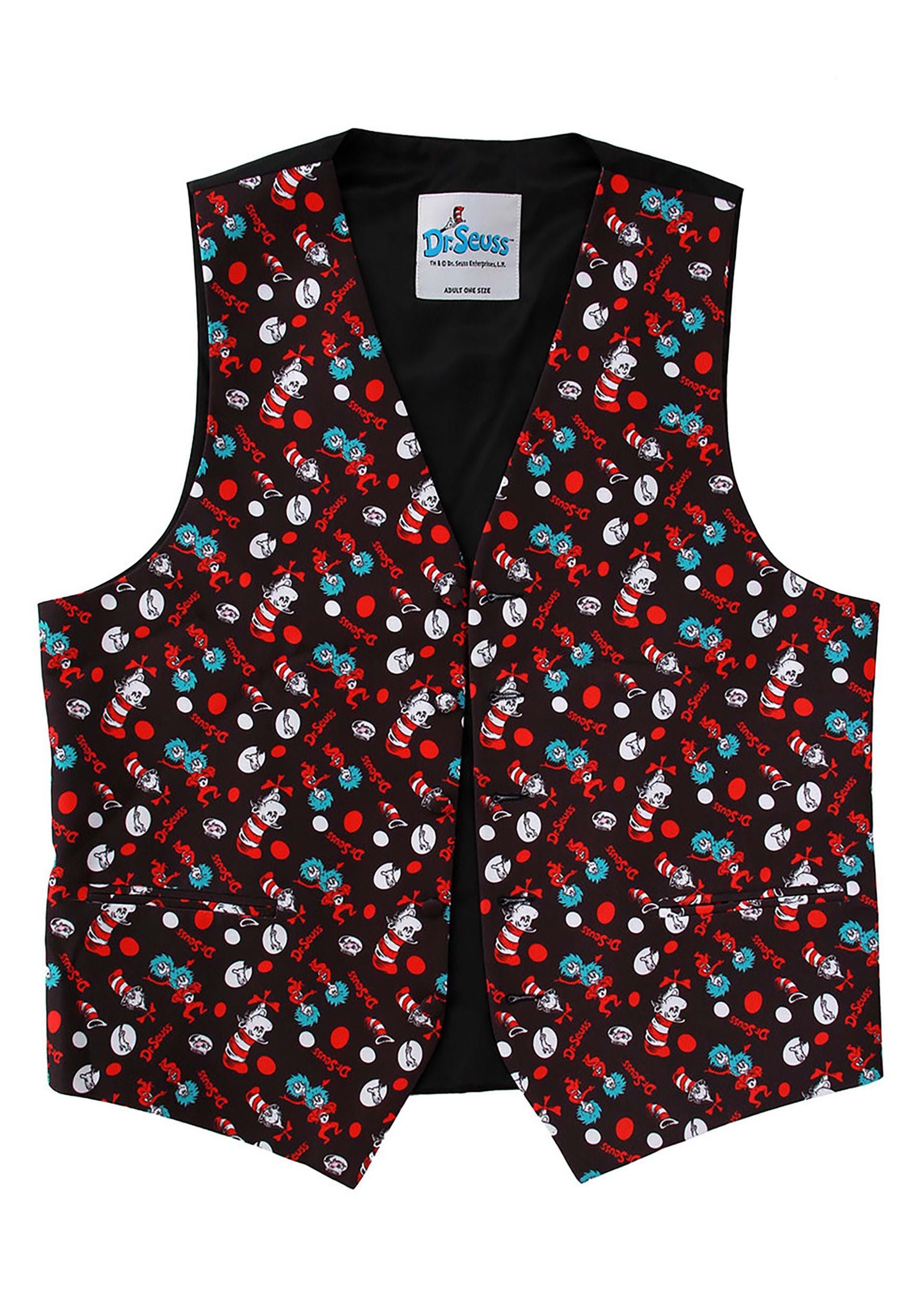 Vest & Bow Tie The Cat In The Hat Pattern Kit