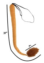 Deluxe Lion Plush Tail Alt 1