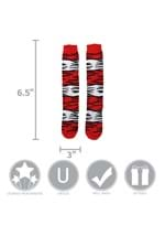 The Cat in the Hat Costume Kids' Socks Alt 2