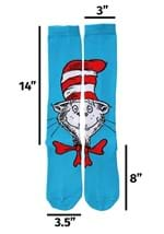 The Cat in the Hat Knee High Costume Socks Alt 2