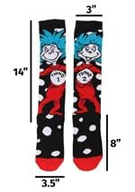 Thing 1 Thing 2 Knee High Costume Socks Alt 2