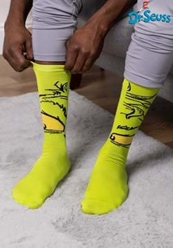 The Grinch Costume Crew Socks