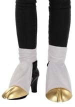 Gold Unicorn Hooves Costume Heels