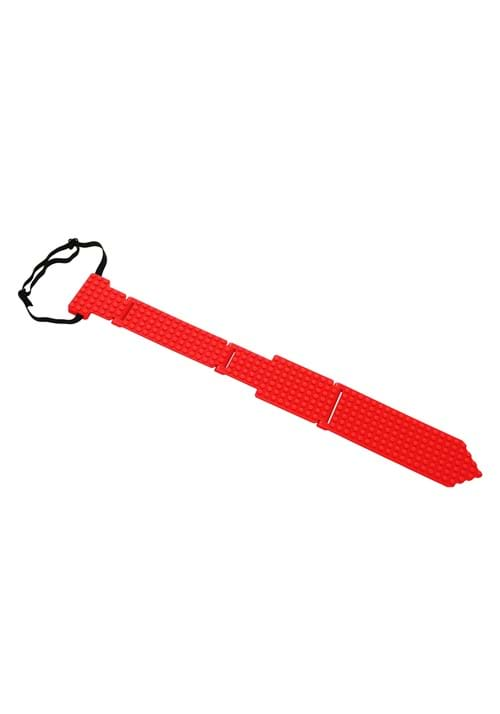 Bricky Blocks Necktie Red